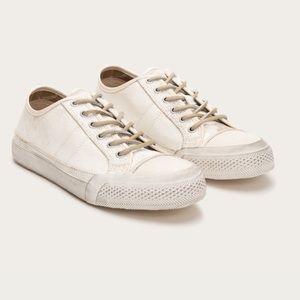 FRYE Green Low Lace Sneakers